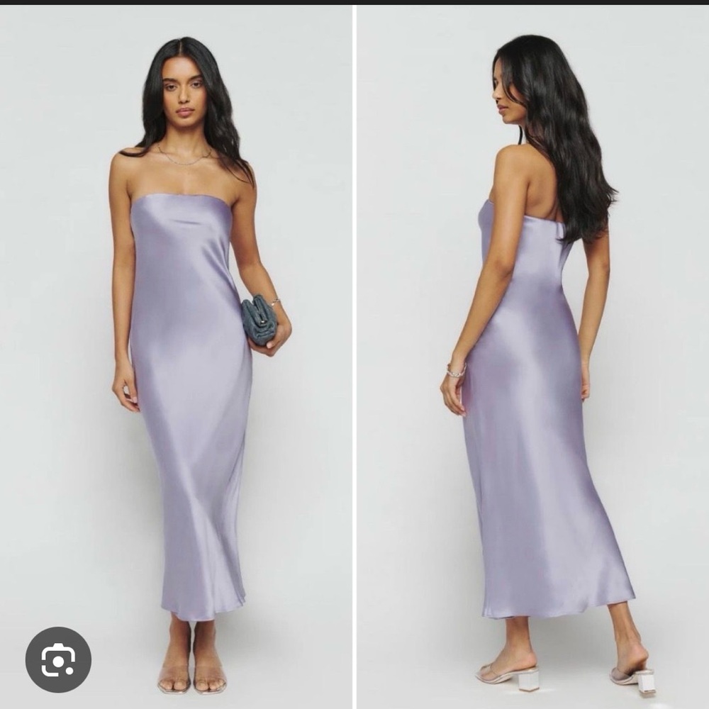 Reformation Joanne Silk Dress- Small